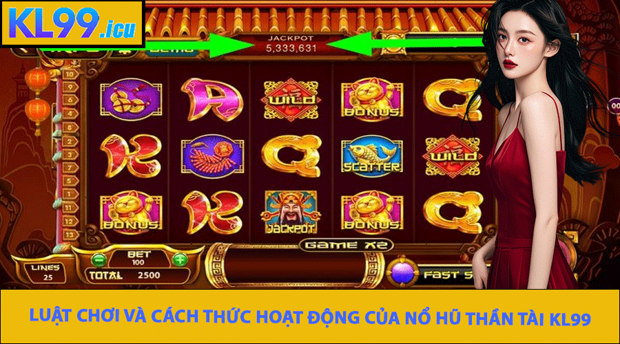 Luật chơi và cách thức hoạt động của Nổ Hũ Thần Tài KL99